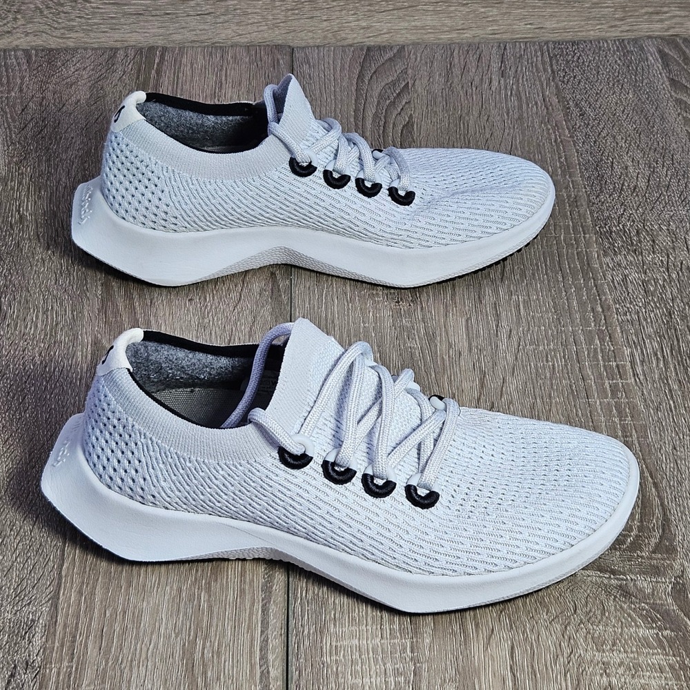 Allbirds Tree Dasher 2 Womens 8 Blizzard White Grey Running Shoes TD2 W8